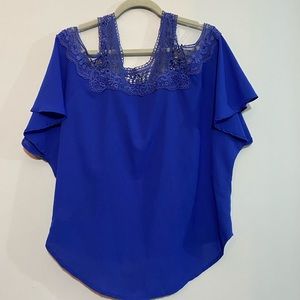 Royal Blue Women’s Blouse